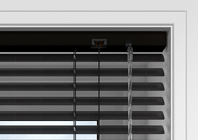 Vista (Perforated), Black - Venetian Blind - Image 6
